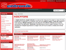 Tablet Screenshot of indicators.sentronik.info