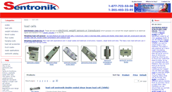 Desktop Screenshot of load-cells.sentronik.com